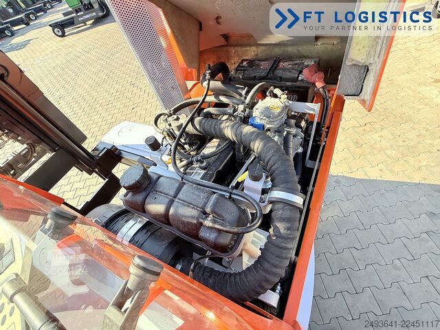  Hubtex DQ45G DUPLEX 5000 FORK-POSITIONER CABIN