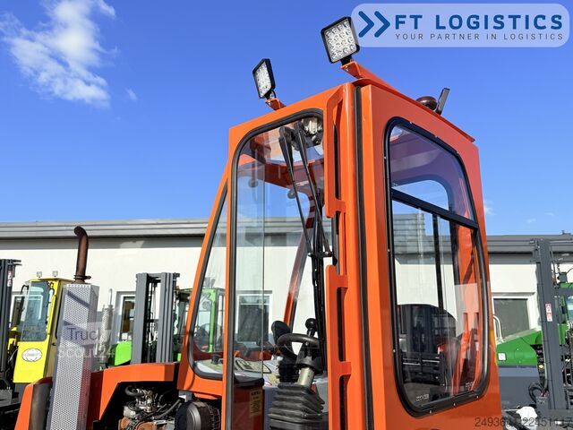  Hubtex DQ45G DUPLEX 5000 FORK-POSITIONER CABIN