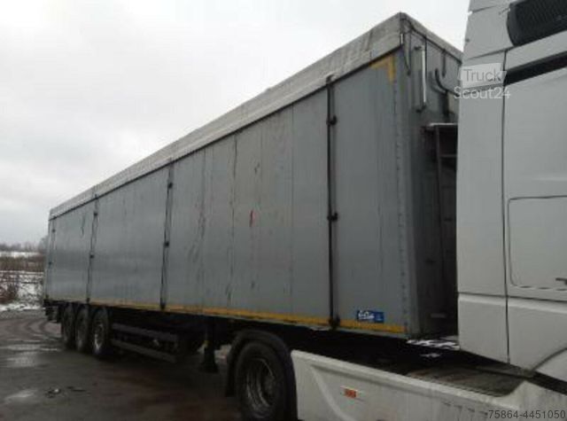 Walking floor semitrailer SCHMITZ CARGOBULL SW24 - Seitentüren