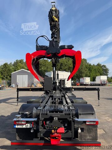Innenlader Volvo FMX 450 6x2*4, Hooklift + 26t/m Crane, YM: 2018