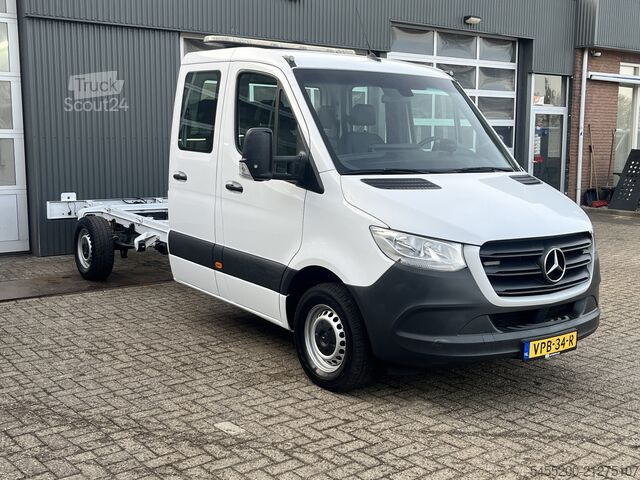 Châssis avec cabine Mercedes-Benz Sprinter 319 1.9 CDI L3 RWD DC 190pk 433 Wielba...