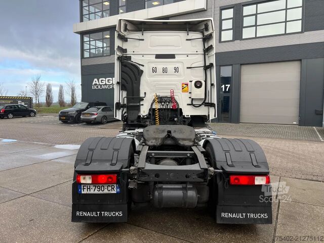 Standard tractor Renault T460 Comfort / Retarder / 2x Tank / Stand Airco