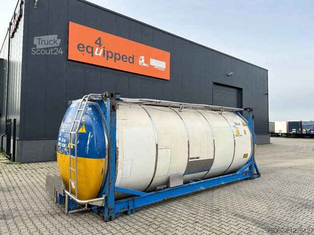 Conteneur-citerne Van Hool 20FT SWAPBODY 30.800L, UN PORTABLE, T7