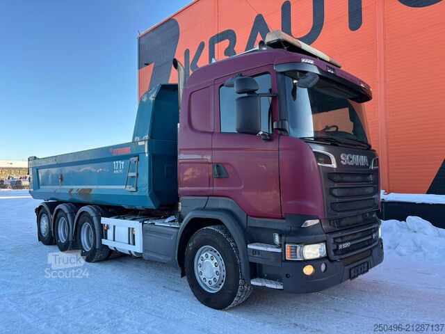 Tipper Scania R 520 8x4*4 BOX L=6176 mm