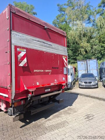 Plattewagen met zeil MERCEDES-BENZ 1222 Atego Tüv bis3/27 org 357 Tkm LBW . 7,10 m