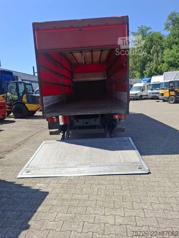 Plattewagen met zeil MERCEDES-BENZ 1222 Atego Tüv bis3/27 org 357 Tkm LBW . 7,10 m