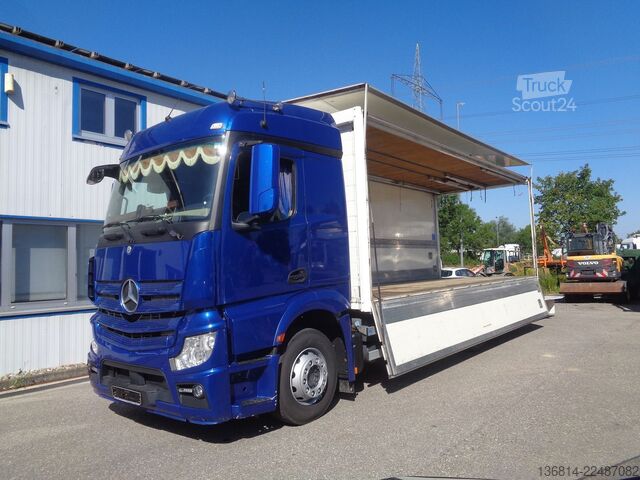 Içecek kamyonu MERCEDES-BENZ Actros 2542 L 7,3 M Schwenkwand LBW Heizung