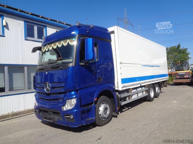 Içecek kamyonu MERCEDES-BENZ Actros 2542 L 7,3 M Schwenkwand LBW Heizung