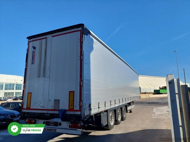 Semirremolque abierto con toldo SCHMITZ CARGOBULL SCS24/L Varios