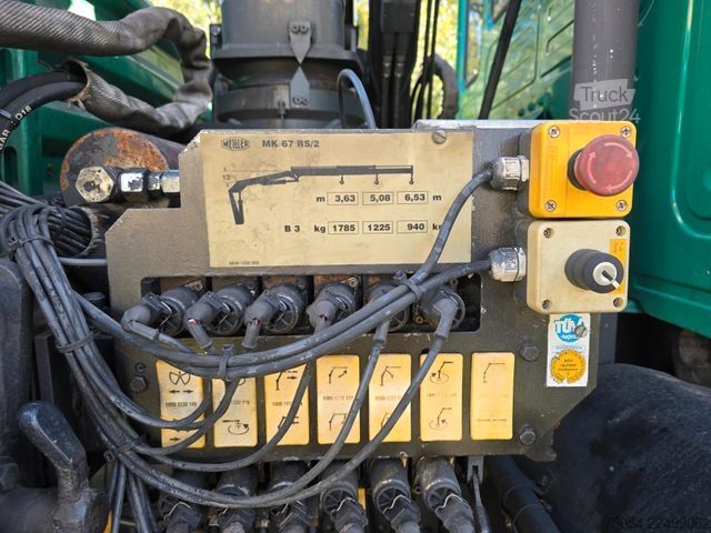 Трьохсторонній самоскид MAN Dreiseitenkipper MAN 7731 mit Kran