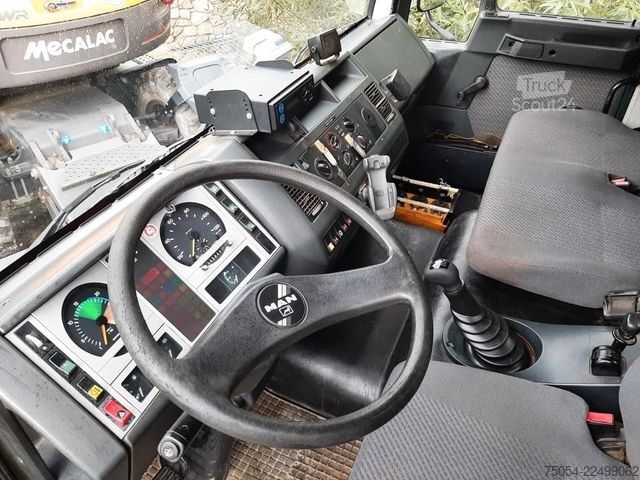 Трьохсторонній самоскид MAN Dreiseitenkipper MAN 7731 mit Kran