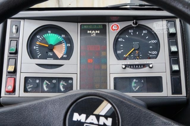 Трьохсторонній самоскид MAN Dreiseitenkipper MAN 7731 mit Kran