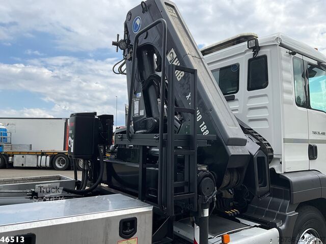 Sistema de brazo de gancho Man TGS 35.400 8x4 Euro 6 Hiab 18 Tonmeter laadkraa...