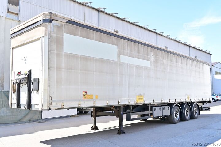Semi-remorque bâchée Schwarzmueller SPA 3/E Liftachse Schiebeplane Scheibenbremse