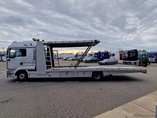 Bestelwagen autodrager MAN TGL 12.240 4x2 Cartransporter - 12T - AS Tronic...