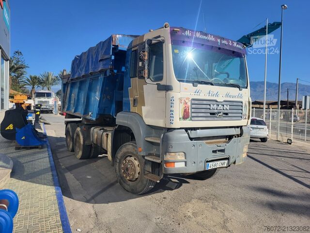 Camión volquete MAN TG360A 6x6