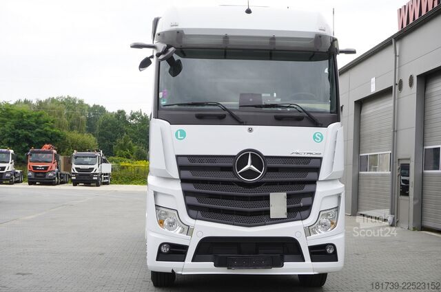 Πλατφόρμα με γερανό Mercedes-Benz Actros 2545 MP5 / 60 tho. km / Palfinger