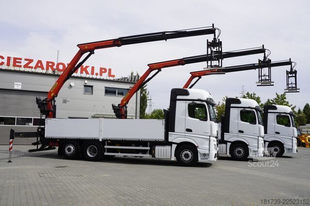 Platforma ar celtni Mercedes-Benz Actros 2545 MP5 / 60 tho. km / Palfinger