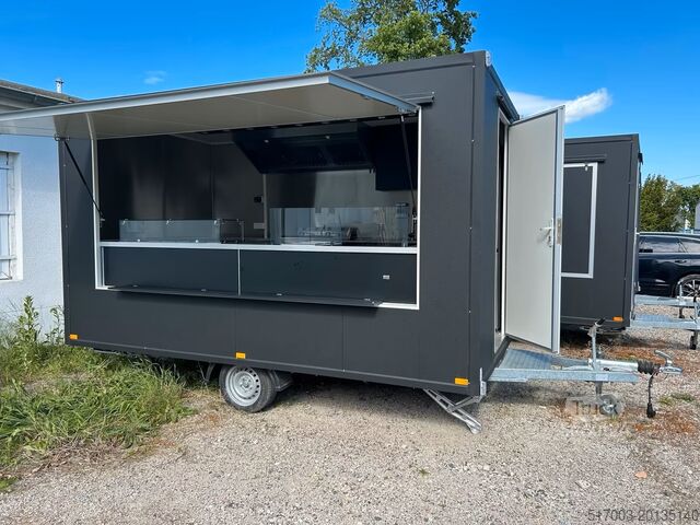 Remorcă de vânzare Foodtruck- Foodtruck-Imbisswagen