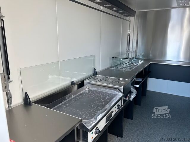 Remolque de venta Foodtruck- Foodtruck-Imbisswagen