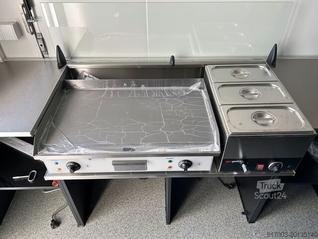 Remolque de venta Foodtruck- Foodtruck-Imbisswagen