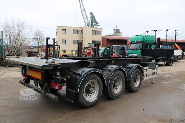 Semi-remorque à carrosserie interchangeable MEIERLING MSA 27 CK 30 - KIPPER - ALU - Nr.: 482