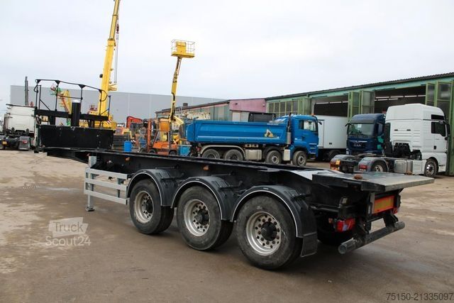 Semi-remorque à carrosserie interchangeable MEIERLING MSA 27 CK 30 - KIPPER - ALU - Nr.: 482