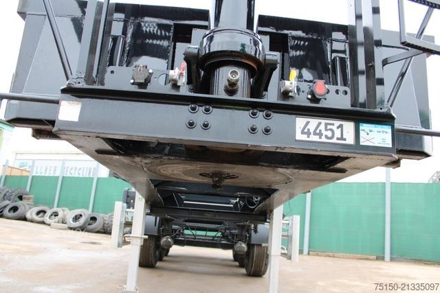 Semi-remorque à carrosserie interchangeable MEIERLING MSA 27 CK 30 - KIPPER - ALU - Nr.: 482