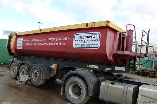 Semi-remorque benne CARNEHL CHKS/HH Kippmulde 24 m³ HYDR. KLAPPE Nr: 174