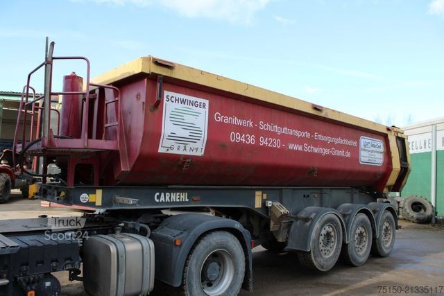Semi-remorque benne CARNEHL CHKS/HH Kippmulde 24 m³ HYDR. KLAPPE Nr: 174