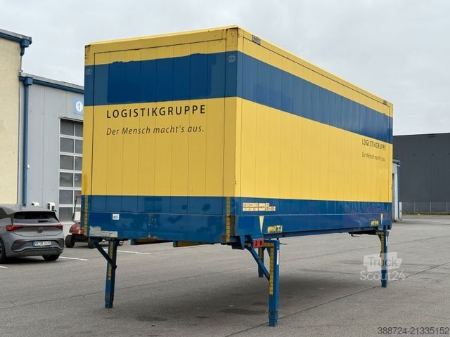 Anhänger-Wechselfahrgestell KRONE 3 STG*Wechselbrücke*BDF *Kleider*Textil