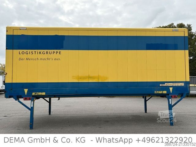 Anhänger-Wechselfahrgestell KRONE 3 STG*Wechselbrücke*BDF *Kleider*Textil