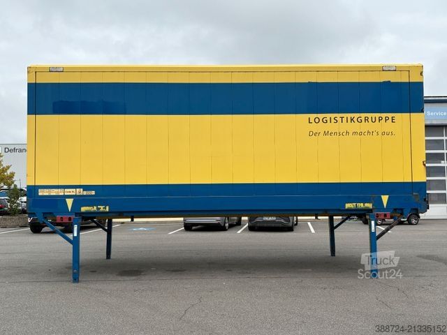 Anhänger-Wechselfahrgestell KRONE 3 STG*Wechselbrücke*BDF *Kleider*Textil