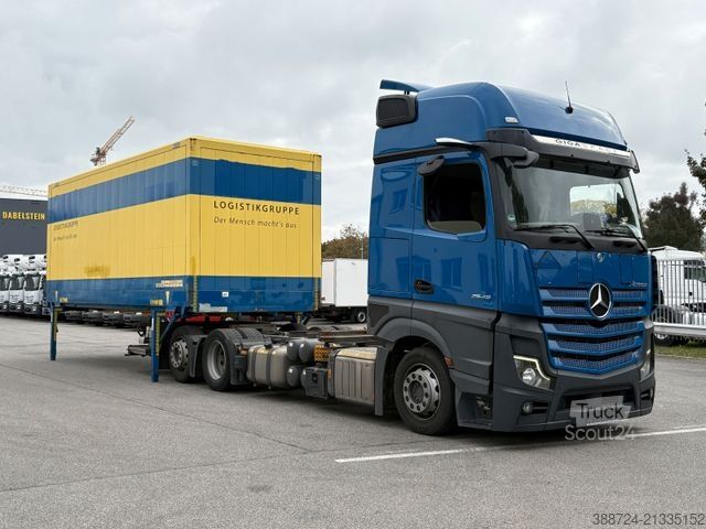 Anhänger-Wechselfahrgestell KRONE 3 STG*Wechselbrücke*BDF *Kleider*Textil