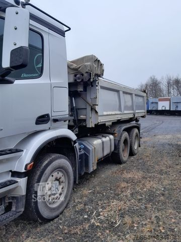 Autocamion basculant tridirecțional MERCEDES-BENZ 2648 , 6x4 , Dautel , Bordmatic