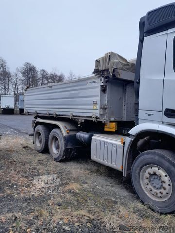 Autocamion basculant tridirecțional MERCEDES-BENZ 2648 , 6x4 , Dautel , Bordmatic