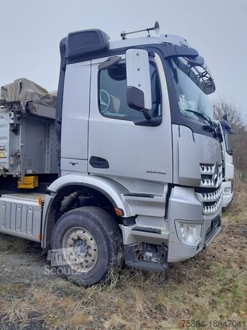 Autocamion basculant tridirecțional MERCEDES-BENZ 2648 , 6x4 , Dautel , Bordmatic