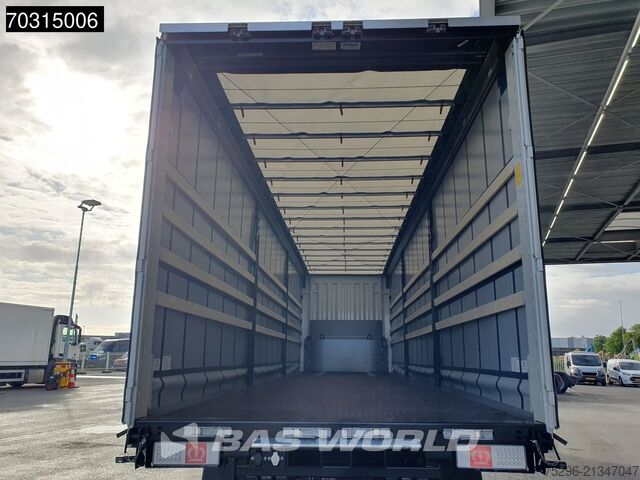 Posuvné plachty Krone SZ NEW Kooiaap City Lift+Lenkachse Stapler