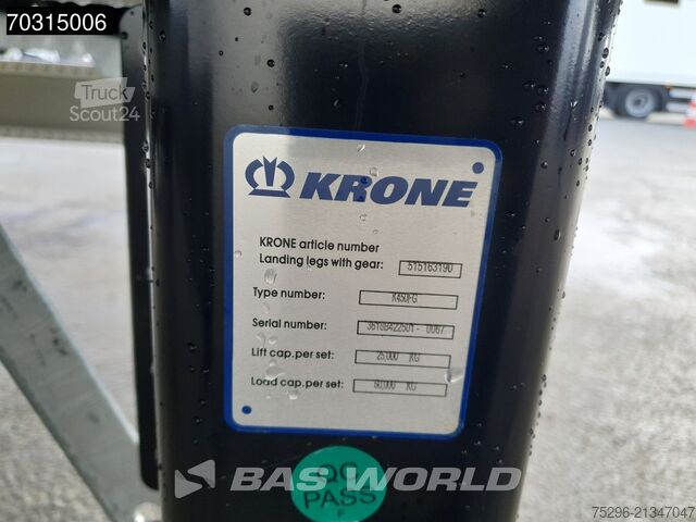 Posuvné plachty Krone SZ NEW Kooiaap City Lift+Lenkachse Stapler