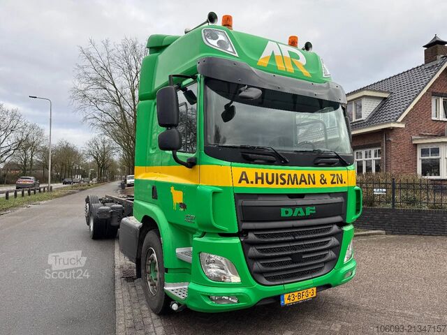 Chassis met cabine DAF CF 290 6 x 2 Liftas Stuuras