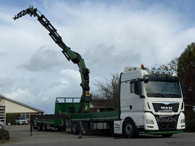 Kranwagen MAN TGS 26.480 PALFINGER 53002 53TM! JIB/LIER!!EURO...