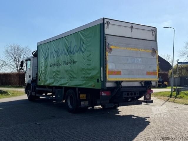 Kranwagen MAN TGM 19.250 KRAAN PALFINGER/SCHUIFKAP/LAADKLEP/S...
