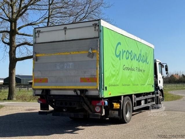 Kranwagen MAN TGM 19.250 KRAAN PALFINGER/SCHUIFKAP/LAADKLEP/S...