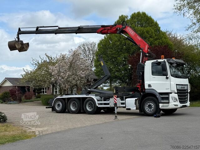 Hakenarmsystem DAF CF530 8x4!! TRIPLE!!2023!! KRAAN/HAAK!!EURO6!! ...