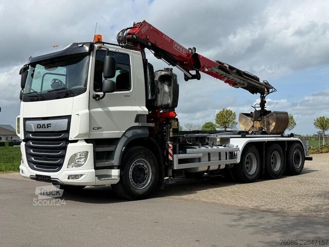 Hakenarmsystem DAF CF530 8x4!! TRIPLE!!2023!! KRAAN/HAAK!!EURO6!! ...