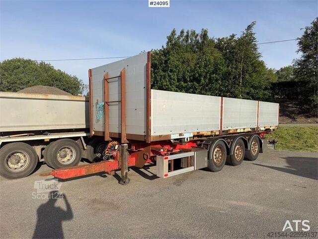 Alustan perävaunu Istrail 3 axle trailer