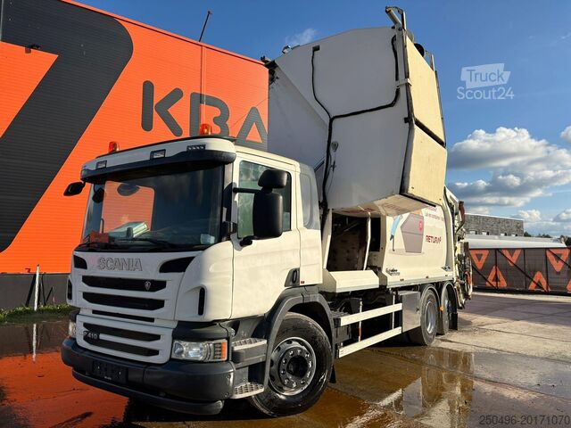 Camion poubelle Scania P 410 6x2*4 NORBA RL-300 + KEOX VS5