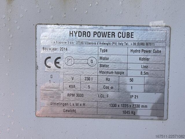 Işık kulesi Tower Light HYDRO POWERCUBE LED