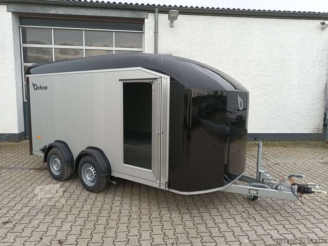 Autotransporter Anhänger Cheval Liberté Roadster C 800 aerodynamischer Alukoffer 435x200x205cm 3500kg Rampe sofort
