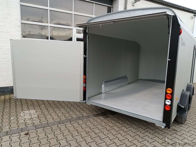 Autotransporter Anhänger Cheval Liberté Roadster C 800 aerodynamischer Alukoffer 435x200x205cm 3500kg Rampe sofort
